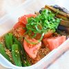 こざかなの作ってみた!投稿(彩り野菜のごまポン浸し【夏に食べたいさっぱり副菜♪】)
