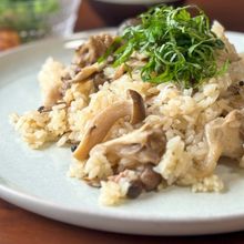 炊飯器で一発✨簡単きのこバターピラフ🍄‍🟫