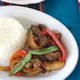 ペルー風牛肉の炒め物「ロモ・サルタード」