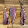 鯵のつみれ★大葉巻き揚げの工程1