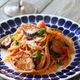 ワンパン15分！【なすとベーコンのトマトパスタ】洗い物が楽♪
