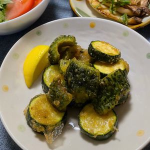 633toの作ってみた!投稿(苦味をおさえてカリザクッ！夏のおつまみ「ゴーヤ唐揚げ」)