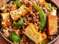 【厚揚げピーマンの肉味噌炒め】ご飯が進む♪