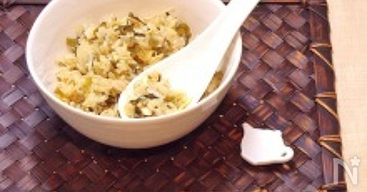 めちゃめちゃ簡単♪高菜チャーハン
