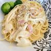 すみれの作ってみた!投稿(生クリーム不要♡『本格濃厚カルボナーラ』)