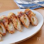 10分で完成🙌〈ちくわフライ〉ざくもち食感がたまらない🐟