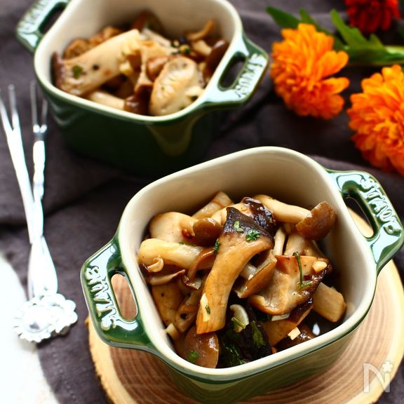 【ヨーロッパのおそうざい】 旨みがギュッ！ きのこのマリネ