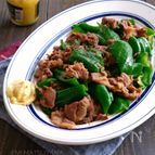 ラム肉のピーマン炒め