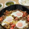 [腸活もできる！スパイシーとま玉そぼろ丼]ワンパンで簡単♪の工程3
