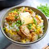 ほたての風味がやばい！【とうもろこしご飯】バター醤油で！