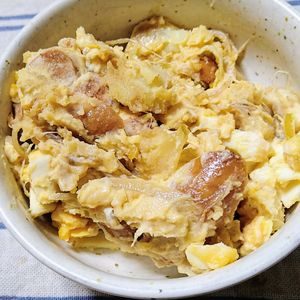 はるねこの作ってみた!投稿(【ジャーマンポテト風ポテトサラダ】じゃがいも嫌いの夫が大絶賛)