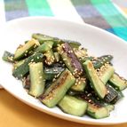 【冷凍きゅうり】冷凍丸ごとキュウリの簡単炒め物
