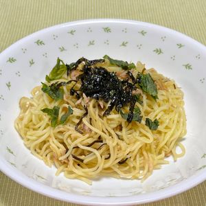 キャピタンの作ってみた!投稿(【5分で最強焼きそば】ツナと塩昆布焼きそば)