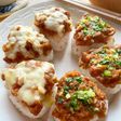 イシイのミートボールで焼きおにぎり2種