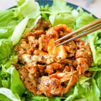 ♡大満足♪豚こまde焼き肉サラダ♡