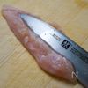 鶏ささ身肉のトマトソースかけの工程2