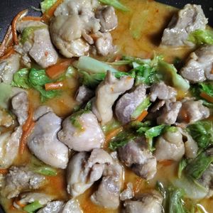 1207859の作ってみた!投稿(【鶏肉とキャベツの辛味噌焼き】一度食べたら絶対ハマる。)