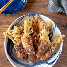 【ちくわの穴、活用できてる?】コスパ最強!えのき入り青のり天
