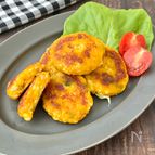 『かぼちゃのはんぺんチーズ焼き』ふわもち♡お弁当やおつまみに