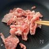 豚塩レモンうどんの工程1