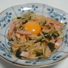りょんの作ってみた!投稿(やみつき♡もやしとハムのユッケ風)