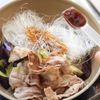 【ナス豚チャプチェ】パパっと切り入れワンパン♪包丁いらずで!の工程4