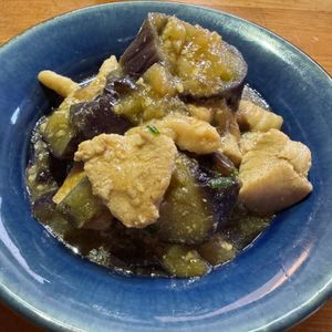 ponnsukeの作ってみた!投稿(ポン酢で簡単☆『鶏もも肉となすのごまポン照り焼き』)