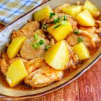 ホクホク♡【新じゃがと鶏肉のスタミナ炒め】お弁当にも◎