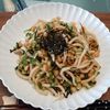 ゆの作ってみた!投稿(簡単なのにめちゃうまっ♪塩昆布たぬき焼うどん)