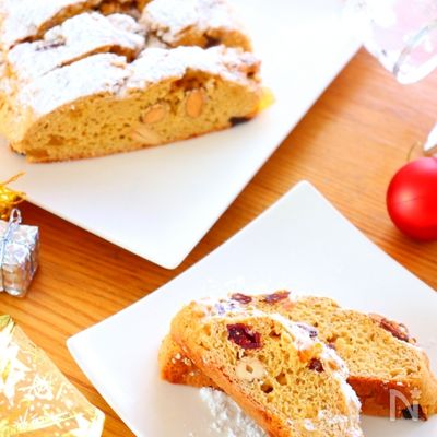 ホットケーキミックスで作る簡単シュトーレン
