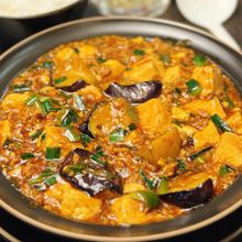 ニラたっぷり！【よくばり麻婆なす豆腐】