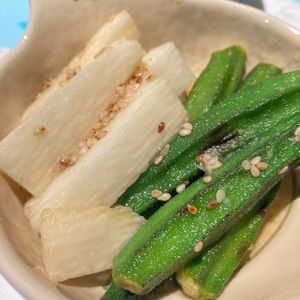すみれの作ってみた!投稿(【茄子とオクラの胡麻つゆお浸し】夏に食べたいさっぱり副菜♬︎)