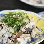 焼き鯖の薬味混ぜご飯
