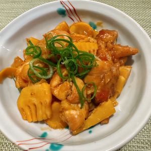 かなみの作ってみた!投稿(『たけのこと鶏肉の甘辛炒め』旬のたけのこでご飯が進む!!)