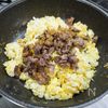 牛肉たっぷりソースカレー焼き飯の工程3