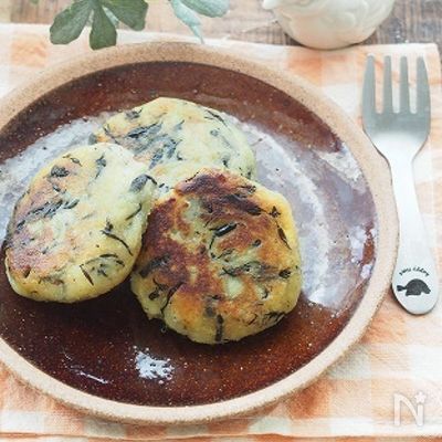 リメイク!健康おやつ ひじき入りさつまいも餅