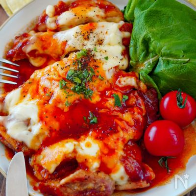 とろーりチーズがたまらない！イタリアンチキン