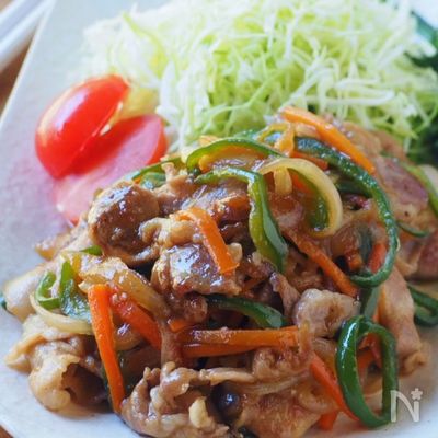 野菜たっぷり♪豚生姜焼き