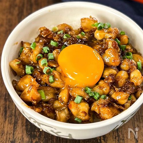 【軟骨照り焼き丼】材料2つで最強のご飯泥棒🍚