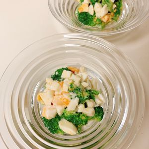りんの作ってみた!投稿(『ブロッコリーの卵サラダ』)