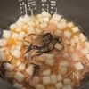 大根とツナと塩昆布の炊き込みご飯の工程3