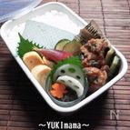 ゴーヤと鶏からの南蛮漬け(作りおき)のお弁当～バジル風味～