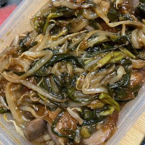 ここあの作ってみた!投稿(砂肝のオイスター炒め♩うまうまレバニラ風！ビールのお供に◎)
