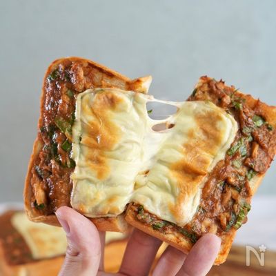 芳ばしツナ味噌トースト♪