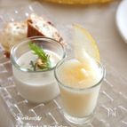 梨と甘酒の冷製スープ