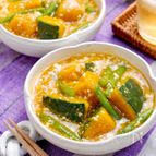 レンジでここまで美味しい‼『かぼちゃといんげんのそぼろあん』