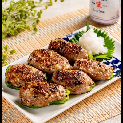 もう剥がれない!激ウマピーマンの肉詰め