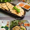 クラ蔵の作ってみた!投稿(もどす手間なし簡単♡ライスペーパーで鶏ひき肉と大葉の挟み焼き)