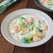 【米粉の手作りシチュー】隠し味がポイント！給食で大人気