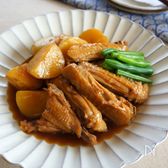 手羽先と新じゃがいもの甘辛煮